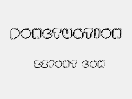 PONCTUATION