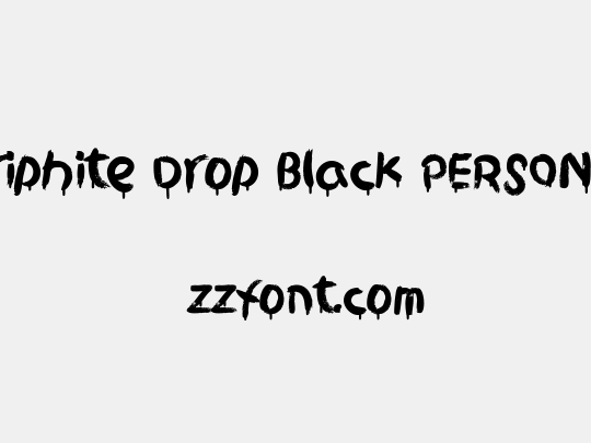 Griphite Drop Black PERSONAL