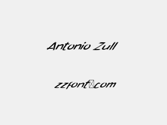 Antonio Zull