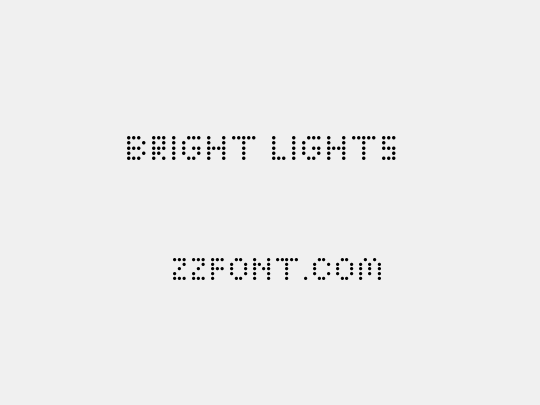 Bright Lights 