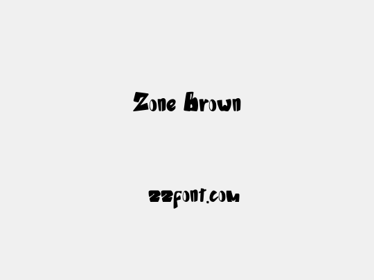 Zone Brown