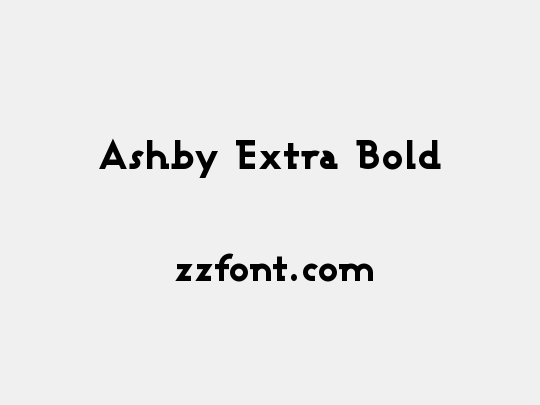 Ashby Extra Bold