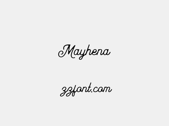 Mayhena