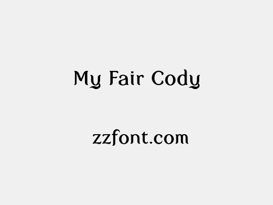 My Fair Cody
