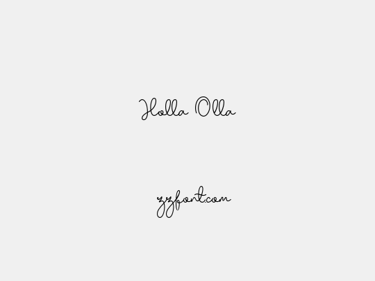 Holla Olla