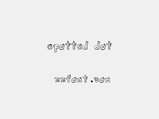 spotted dot