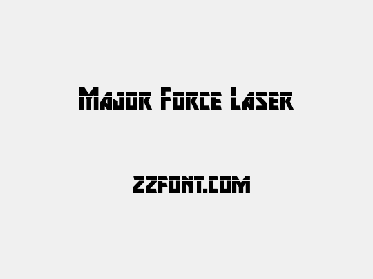 Major Force Laser