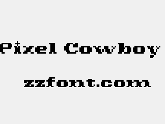 Pixel Cowboy 