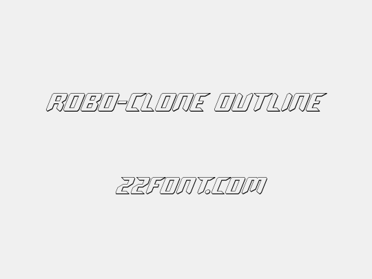 Robo-Clone Outline