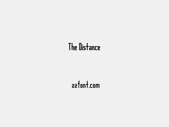 The Distance