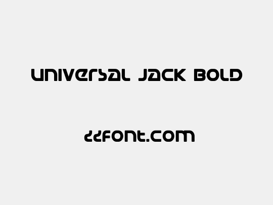 Universal Jack Bold