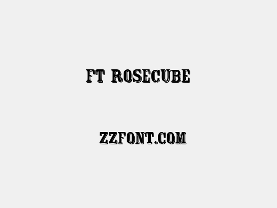 FT Rosecube