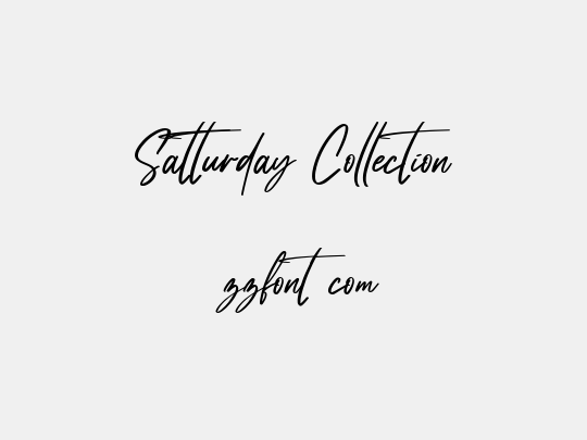 Satturday Collection