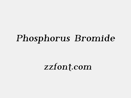 Phosphorus Bromide