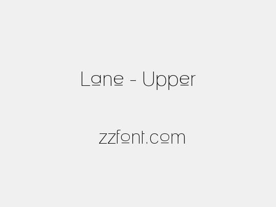Lane - Upper