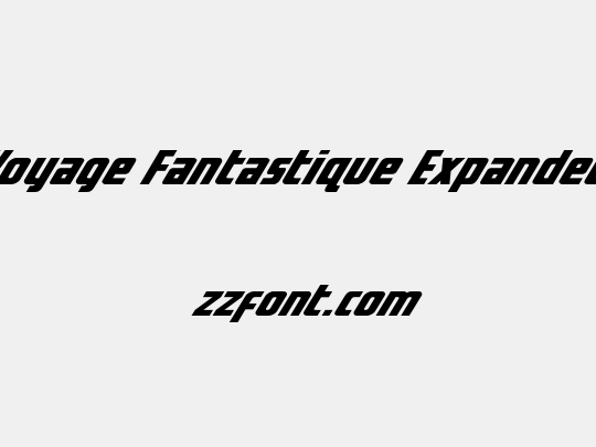 Voyage Fantastique Expanded