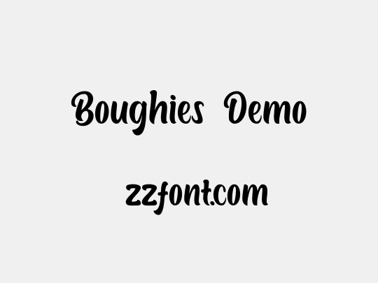 Boughies Demo