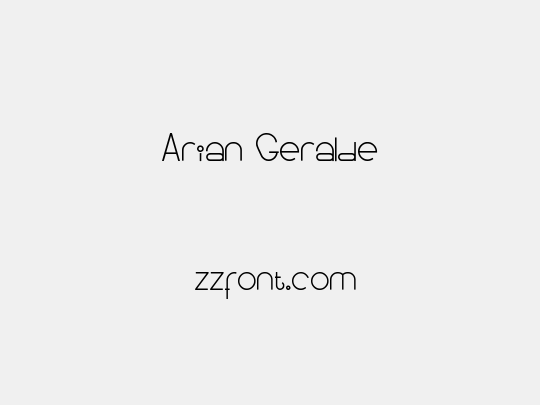 Arian Geralde
