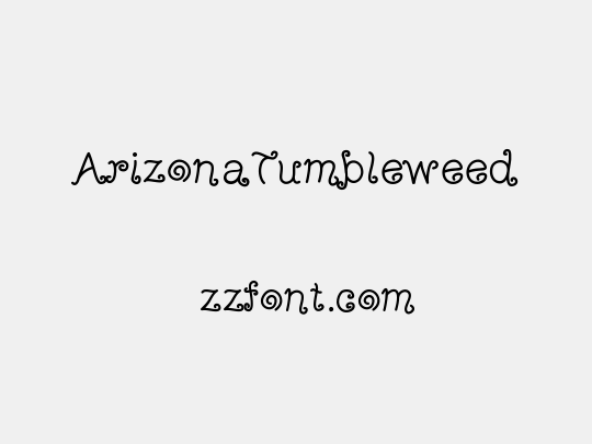 ArizonaTumbleweed