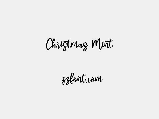 Christmas Mint