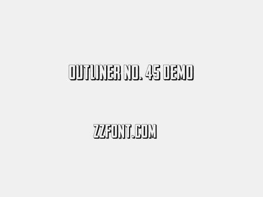 Outliner No. 45 DEMO