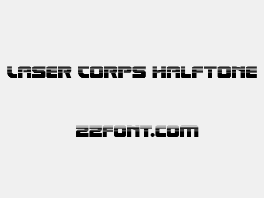 Laser Corps Halftone