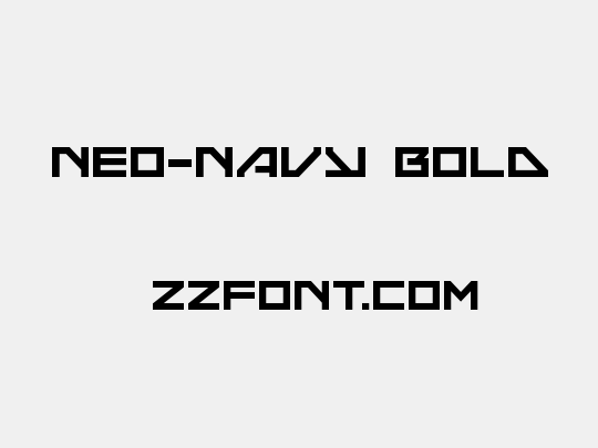 Neo-Navy Bold