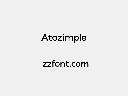 Atozimple