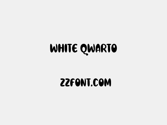 White Qwarto