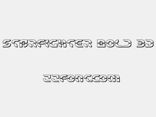 Starfighter Bold 3D