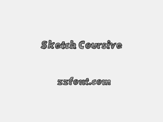 Sketch Coursive