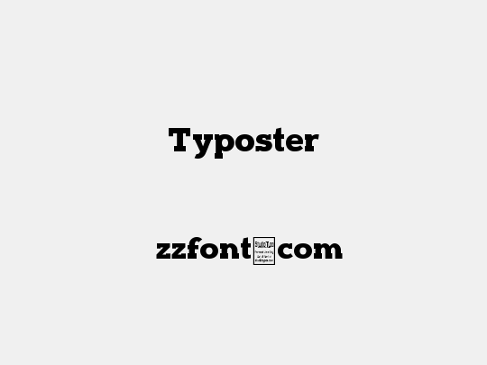 Typoster