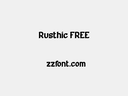 Rusthic FREE