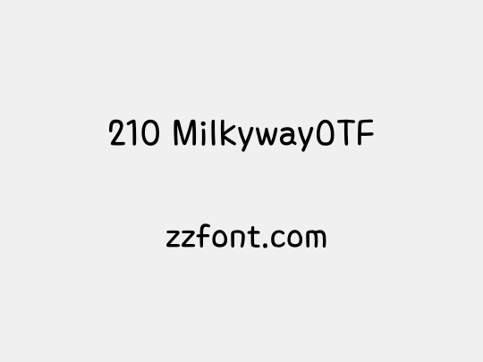 210 MilkywayOTF