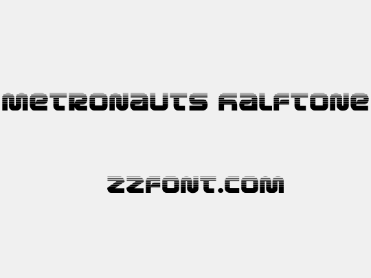 Metronauts Halftone