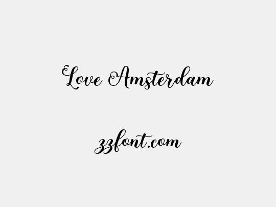 Love Amsterdam