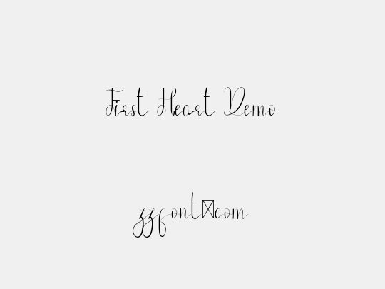 First Heart Demo