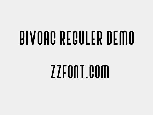 Bivoac Reguler Demo