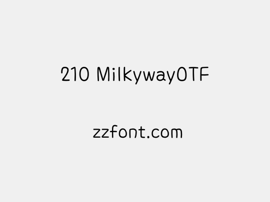 210 MilkywayOTF