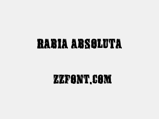 Rabia Absoluta