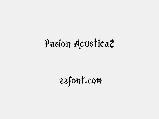 Pasion Acustica2
