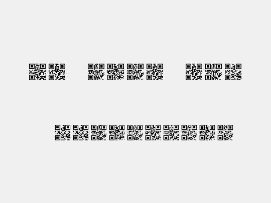 QR font tfb