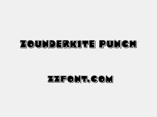 Zounderkite Punch