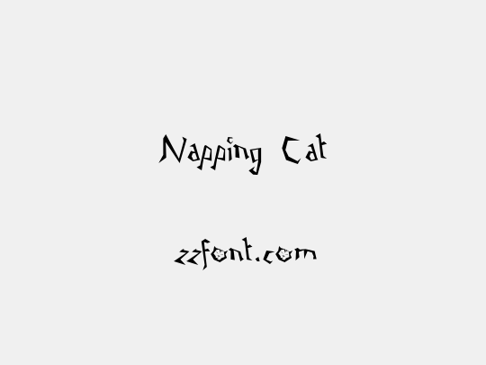 Napping Cat