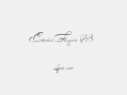 Estrela Fulguria .1748.