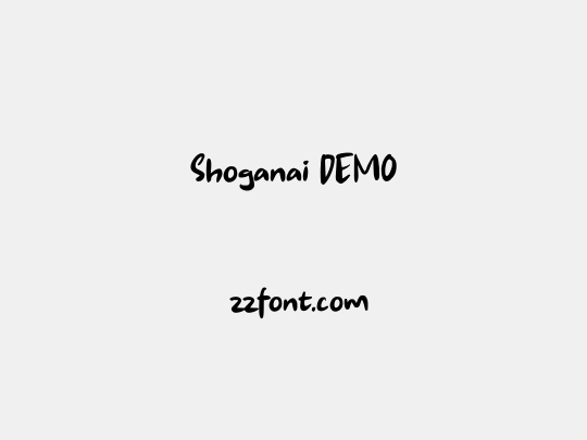 Shoganai DEMO