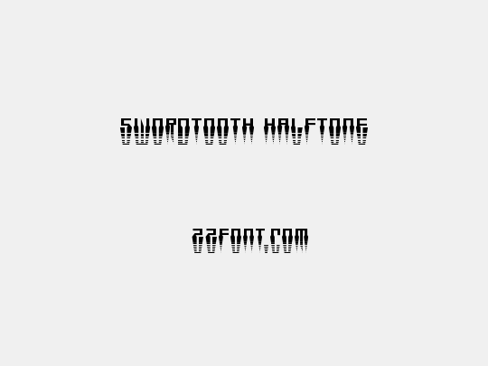 Swordtooth Halftone