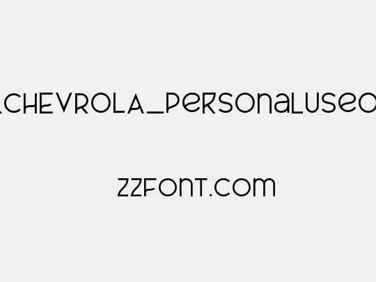 AL_CHEVROLA_PersonalUseOnly