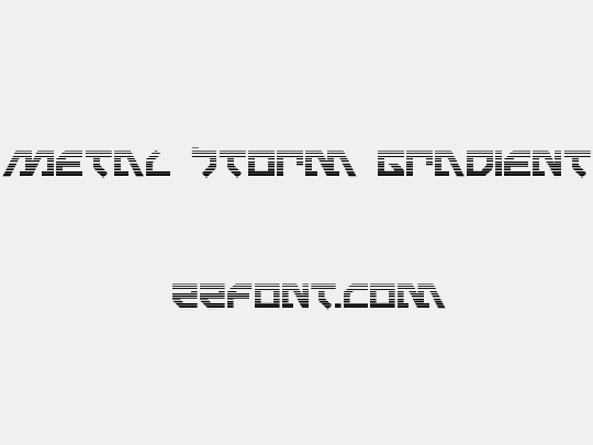 Metal Storm Gradient