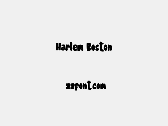 Harlem Boston